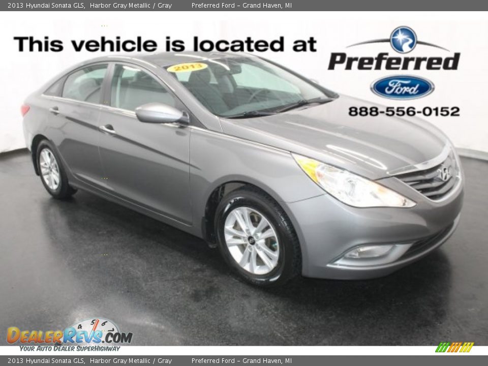 2013 Hyundai Sonata GLS Harbor Gray Metallic / Gray Photo #1