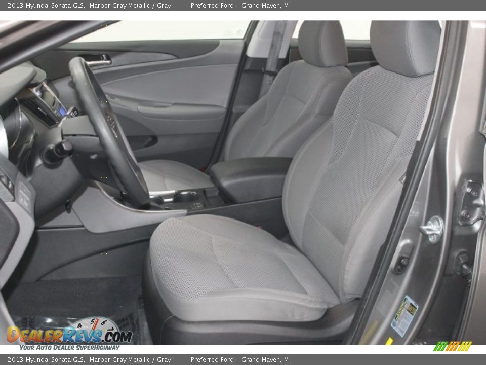 2013 Hyundai Sonata GLS Harbor Gray Metallic / Gray Photo #3