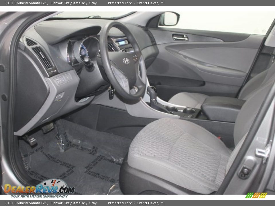 2013 Hyundai Sonata GLS Harbor Gray Metallic / Gray Photo #5