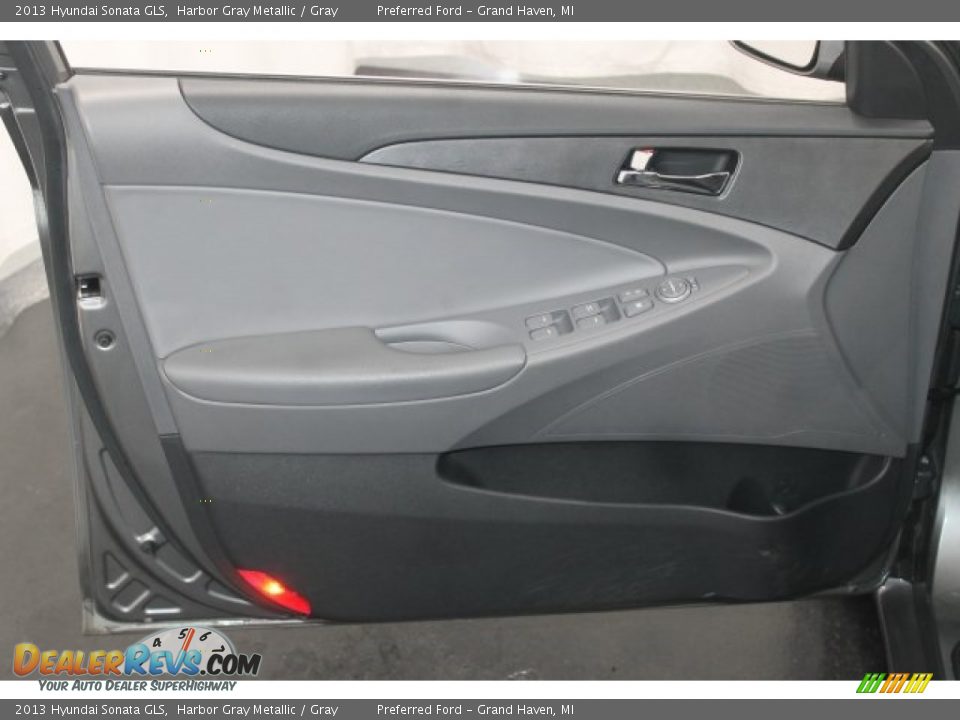 2013 Hyundai Sonata GLS Harbor Gray Metallic / Gray Photo #6