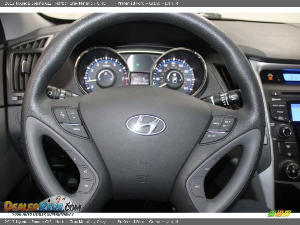 2013 Hyundai Sonata GLS Harbor Gray Metallic / Gray Photo #8