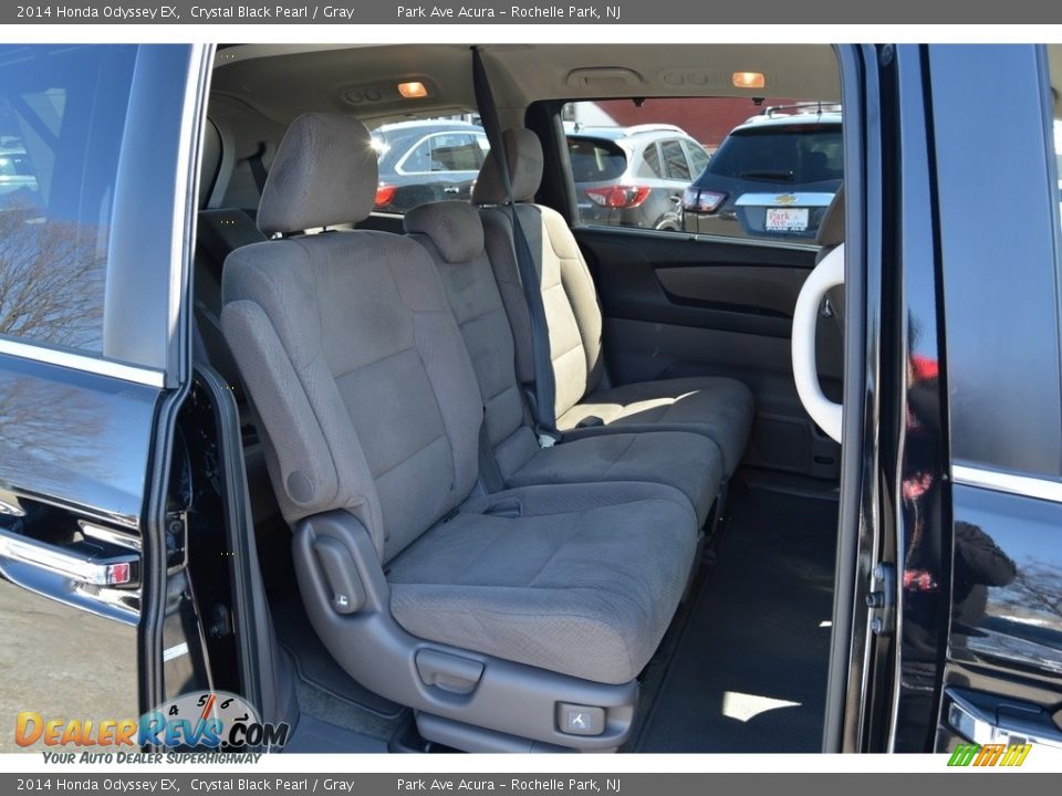2014 Honda Odyssey EX Crystal Black Pearl / Gray Photo #23