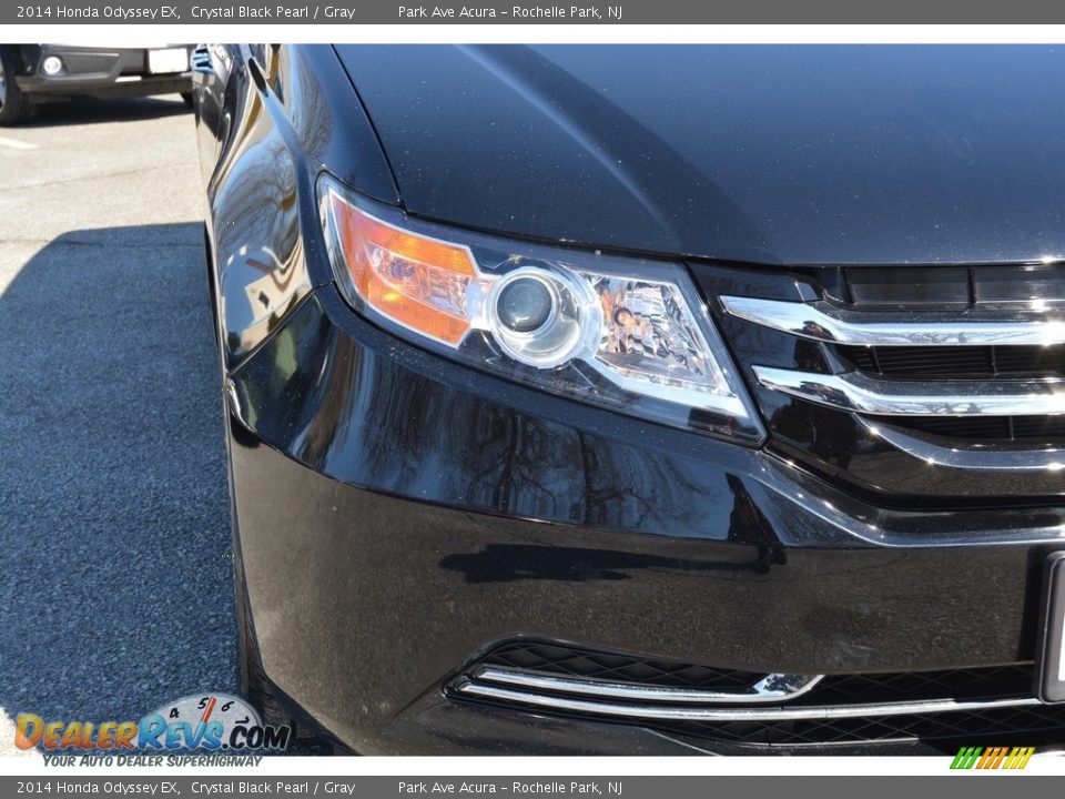 2014 Honda Odyssey EX Crystal Black Pearl / Gray Photo #29