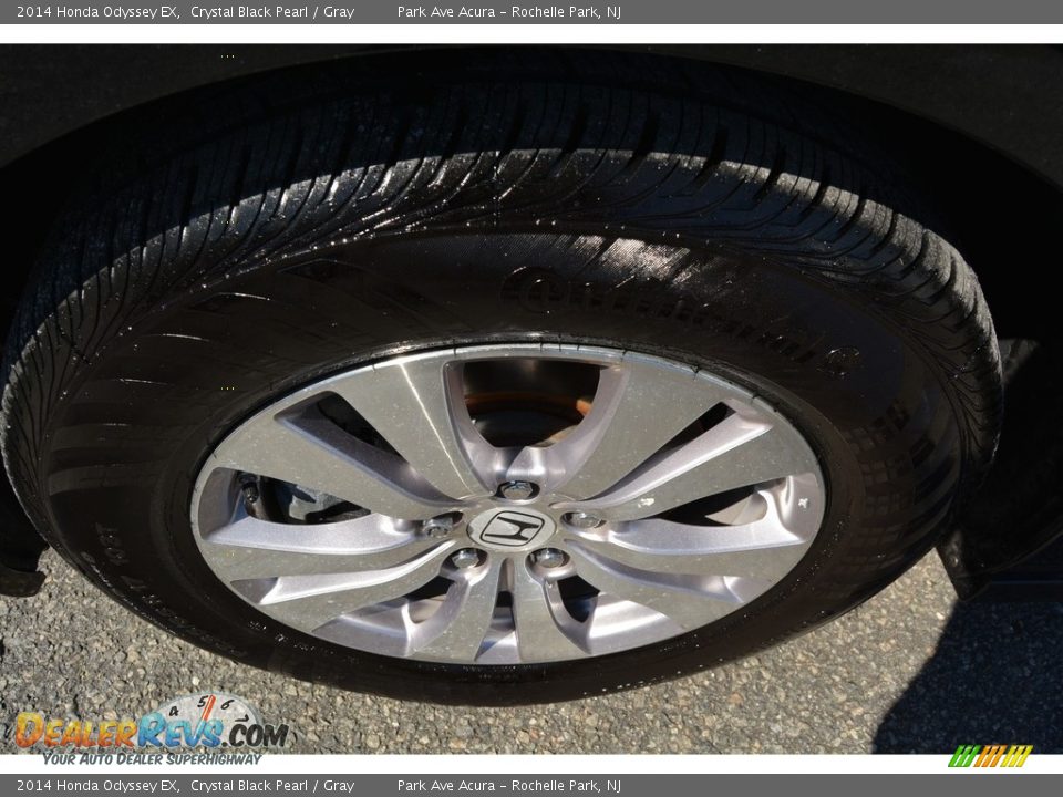 2014 Honda Odyssey EX Crystal Black Pearl / Gray Photo #31