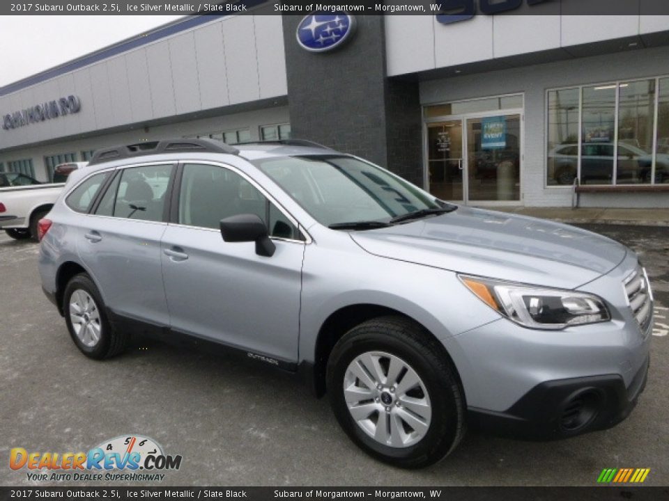 2017 Subaru Outback 2.5i Ice Silver Metallic / Slate Black Photo #1