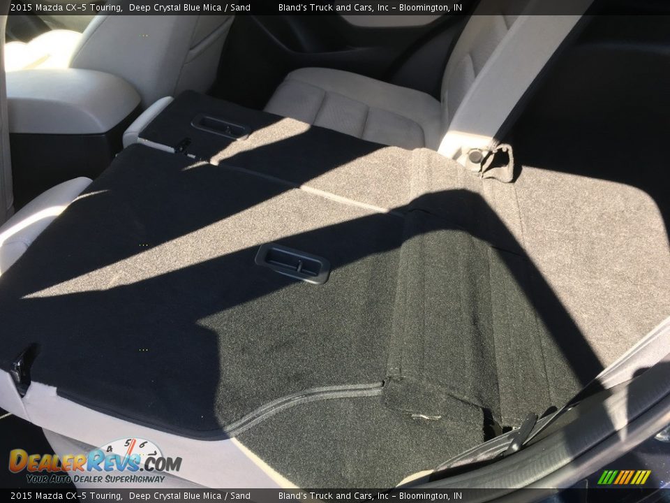 2015 Mazda CX-5 Touring Deep Crystal Blue Mica / Sand Photo #13