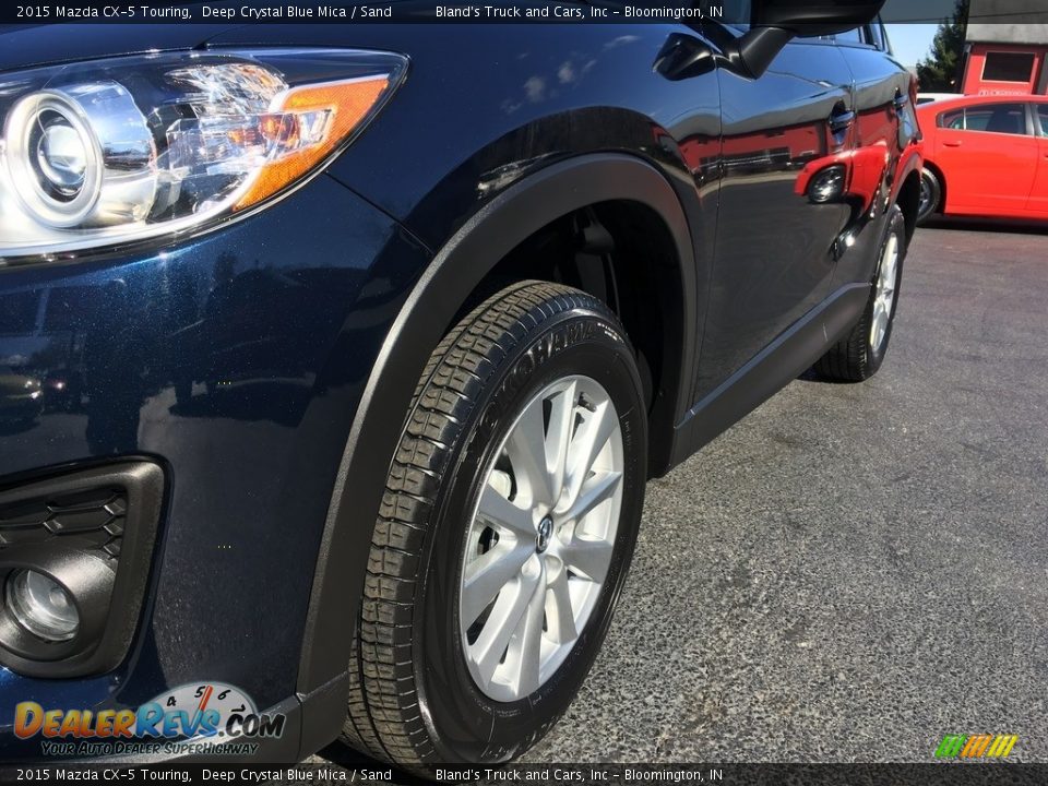 2015 Mazda CX-5 Touring Deep Crystal Blue Mica / Sand Photo #20