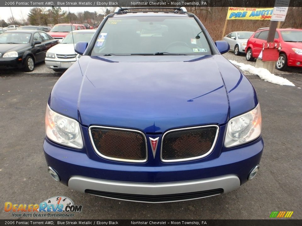 2006 Pontiac Torrent AWD Blue Streak Metallic / Ebony Black Photo #6