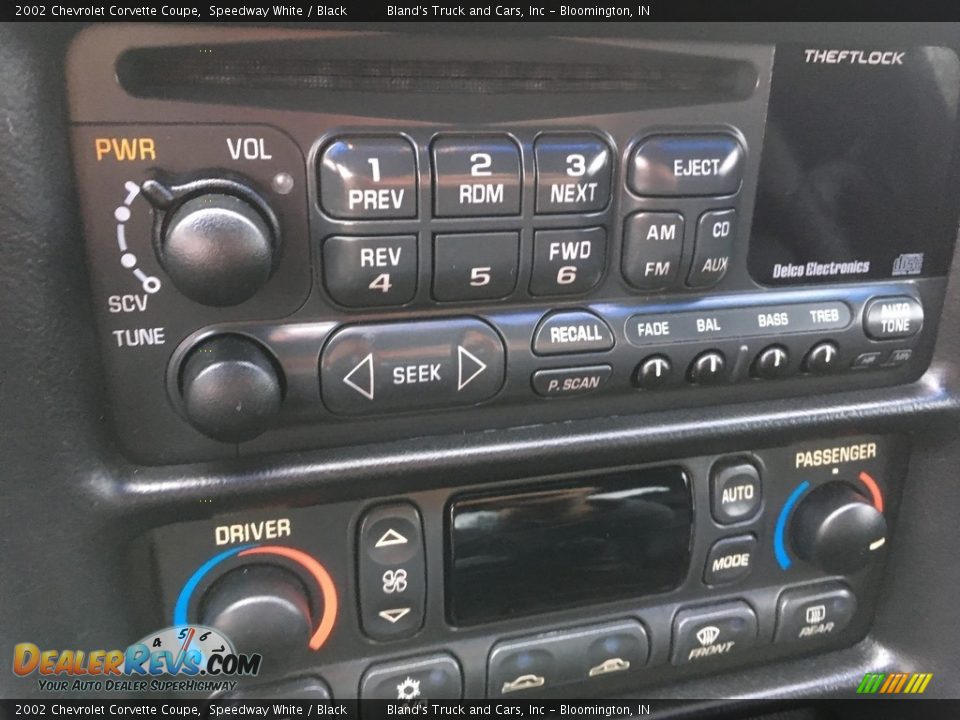 Controls of 2002 Chevrolet Corvette Coupe Photo #13