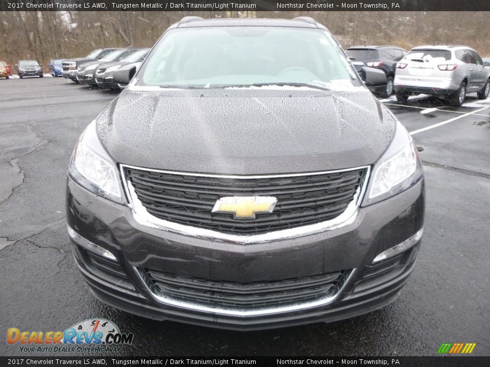 2017 Chevrolet Traverse LS AWD Tungsten Metallic / Dark Titanium/Light Titanium Photo #2