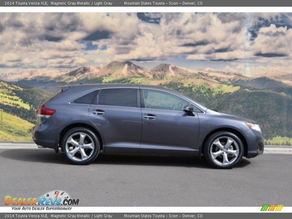 2014 Toyota Venza XLE Magnetic Gray Metallic / Light Gray Photo #2