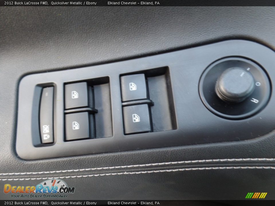 2012 Buick LaCrosse FWD Quicksilver Metallic / Ebony Photo #16