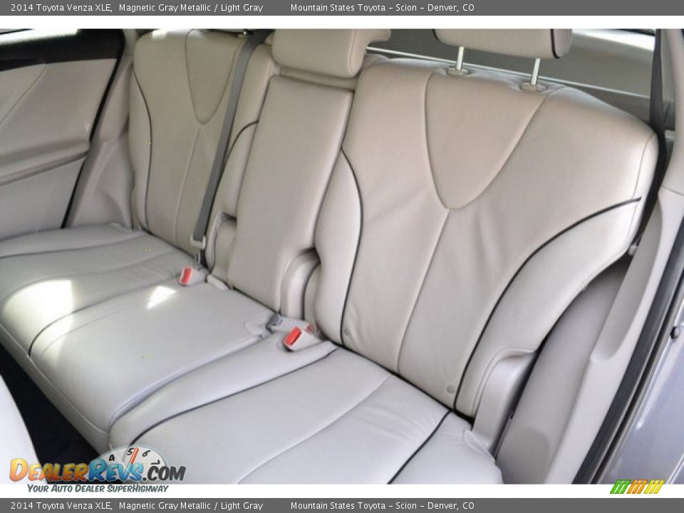 2014 Toyota Venza XLE Magnetic Gray Metallic / Light Gray Photo #22