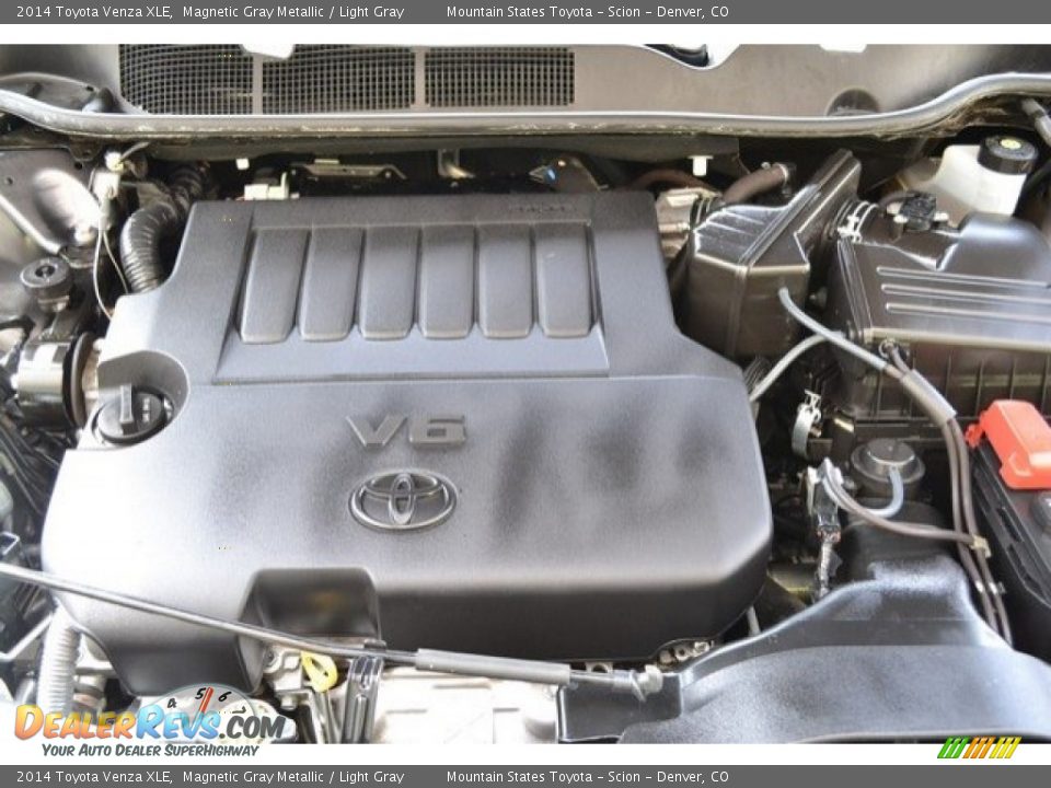 2014 Toyota Venza XLE Magnetic Gray Metallic / Light Gray Photo #29