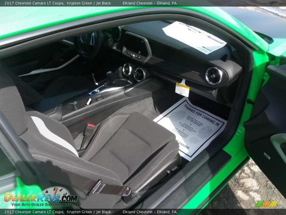 Front Seat of 2017 Chevrolet Camaro LT Coupe Photo #11