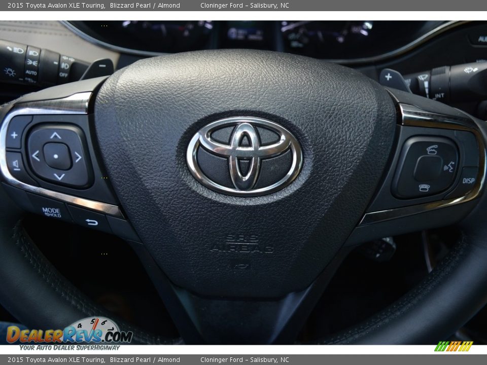 2015 Toyota Avalon XLE Touring Blizzard Pearl / Almond Photo #24
