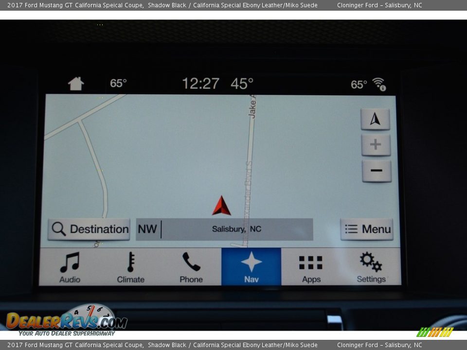 2017 Ford Mustang GT California Speical Coupe Shadow Black / California Special Ebony Leather/Miko Suede Photo #12