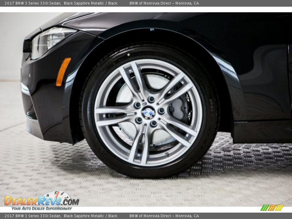 2017 BMW 3 Series 330i Sedan Black Sapphire Metallic / Black Photo #9