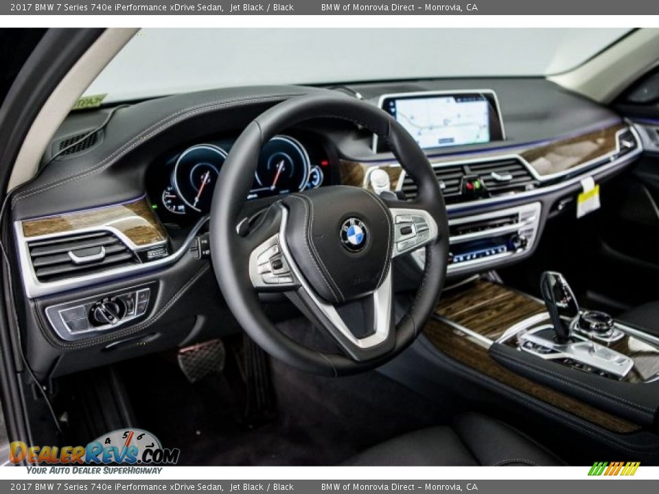 Dashboard of 2017 BMW 7 Series 740e iPerformance xDrive Sedan Photo #6