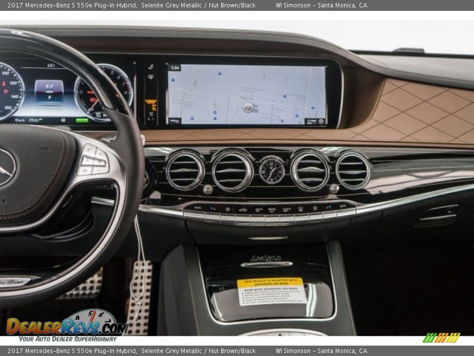 Controls of 2017 Mercedes-Benz S 550e Plug-In Hybrid Photo #8