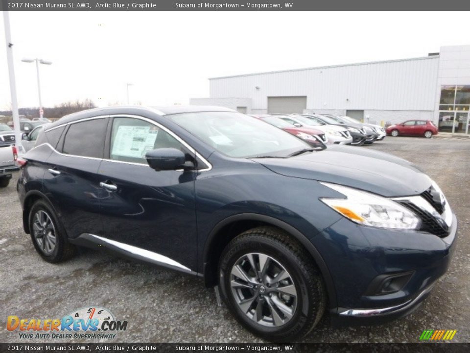 Front 3/4 View of 2017 Nissan Murano SL AWD Photo #1