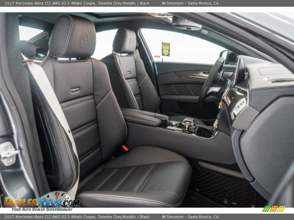 Black Interior - 2017 Mercedes-Benz CLS AMG 63 S 4Matic Coupe Photo #2