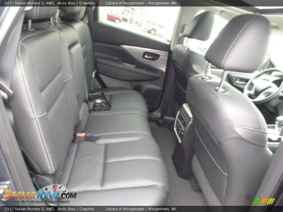 2017 Nissan Murano SL AWD Arctic Blue / Graphite Photo #6