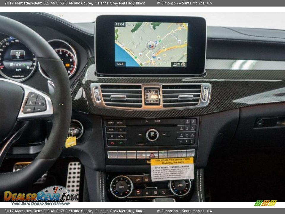 Dashboard of 2017 Mercedes-Benz CLS AMG 63 S 4Matic Coupe Photo #8