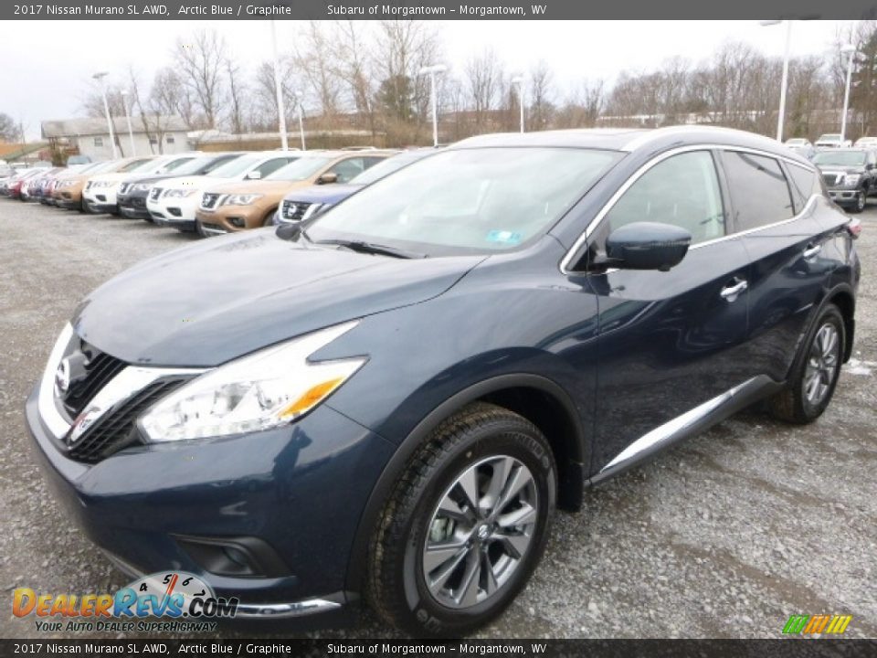Front 3/4 View of 2017 Nissan Murano SL AWD Photo #11
