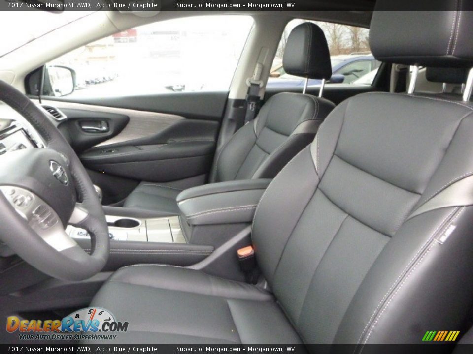Front Seat of 2017 Nissan Murano SL AWD Photo #13