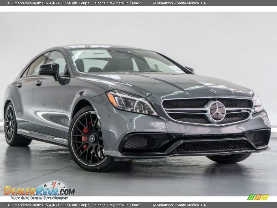 Front 3/4 View of 2017 Mercedes-Benz CLS AMG 63 S 4Matic Coupe Photo #12
