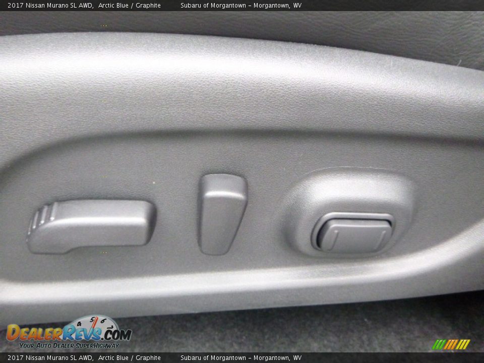 2017 Nissan Murano SL AWD Arctic Blue / Graphite Photo #16