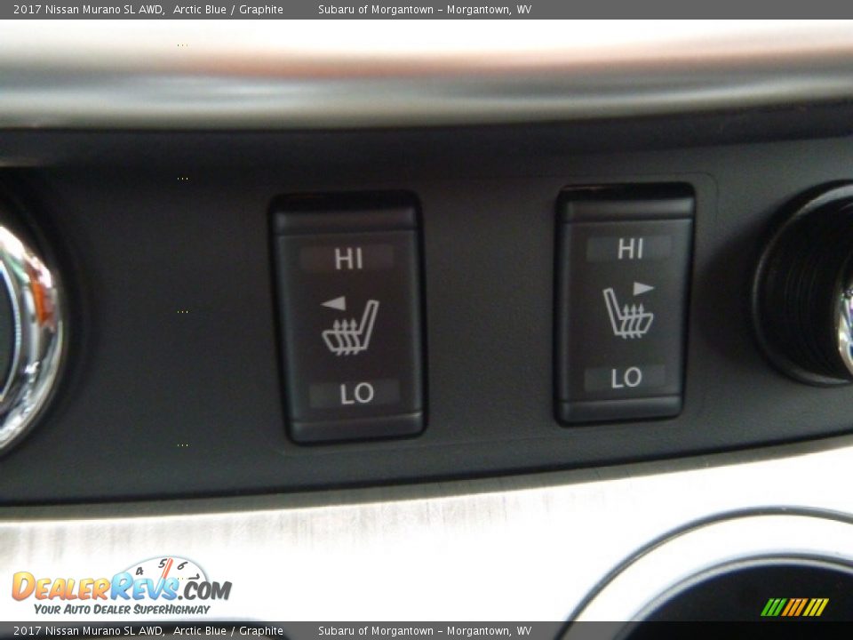 2017 Nissan Murano SL AWD Arctic Blue / Graphite Photo #20