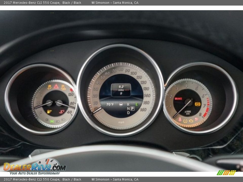 2017 Mercedes-Benz CLS 550 Coupe Gauges Photo #7