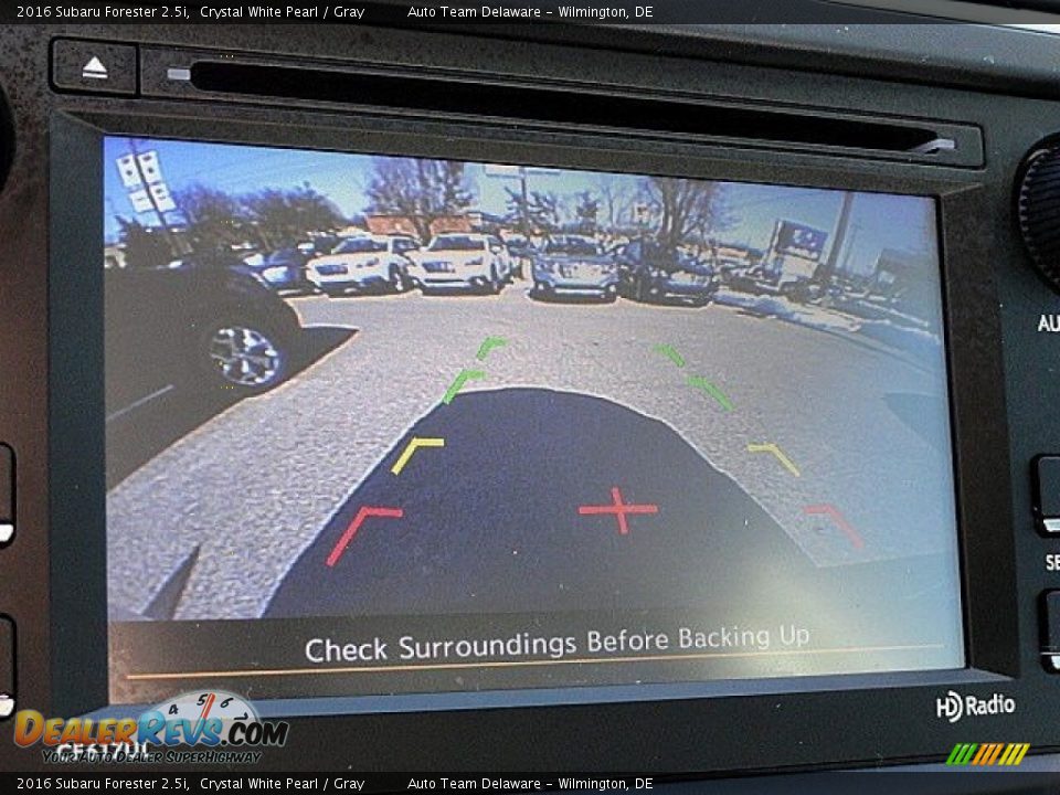 2016 Subaru Forester 2.5i Crystal White Pearl / Gray Photo #21