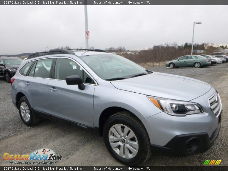 2017 Subaru Outback 2.5i Ice Silver Metallic / Slate Black Photo #1