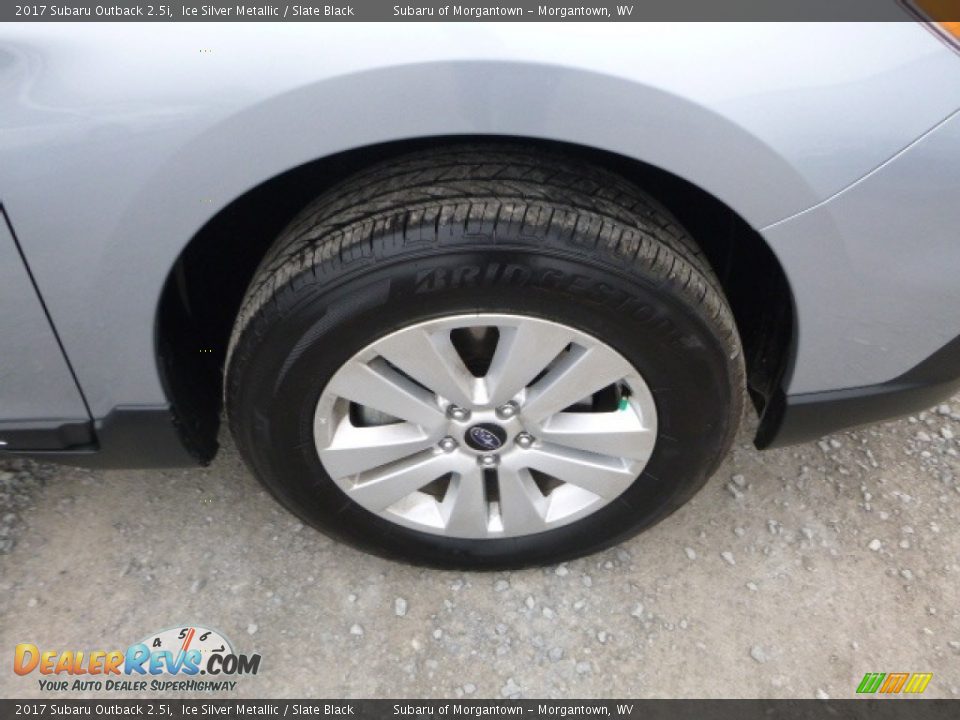 2017 Subaru Outback 2.5i Ice Silver Metallic / Slate Black Photo #2