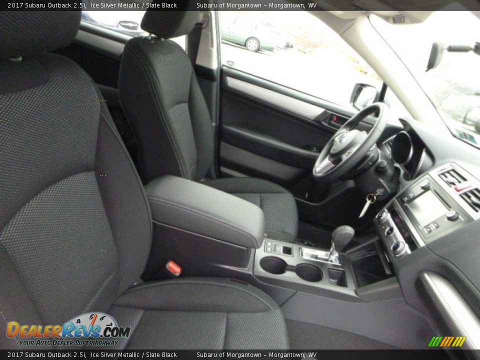 2017 Subaru Outback 2.5i Ice Silver Metallic / Slate Black Photo #3