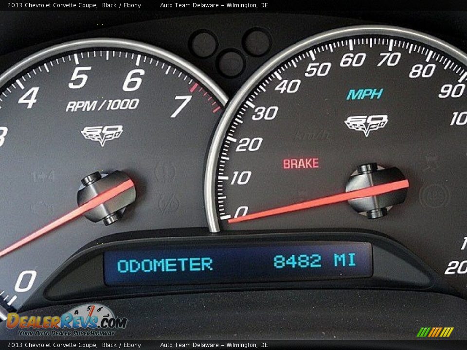 2013 Chevrolet Corvette Coupe Gauges Photo #25