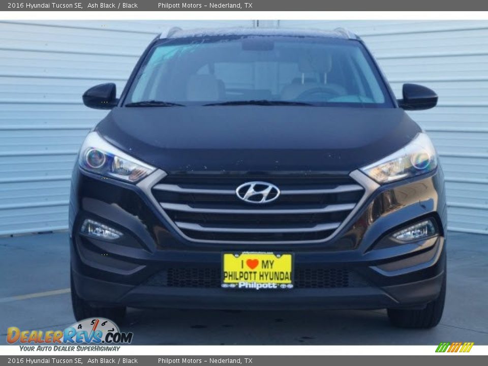2016 Hyundai Tucson SE Ash Black / Black Photo #2