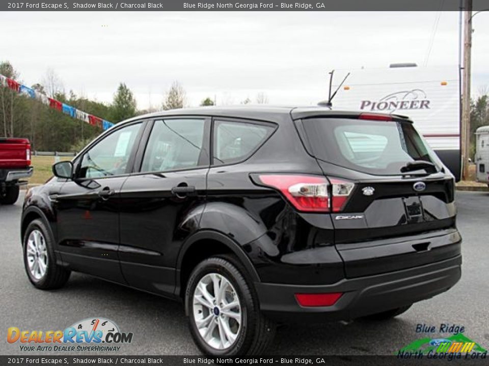 2017 Ford Escape S Shadow Black / Charcoal Black Photo #3