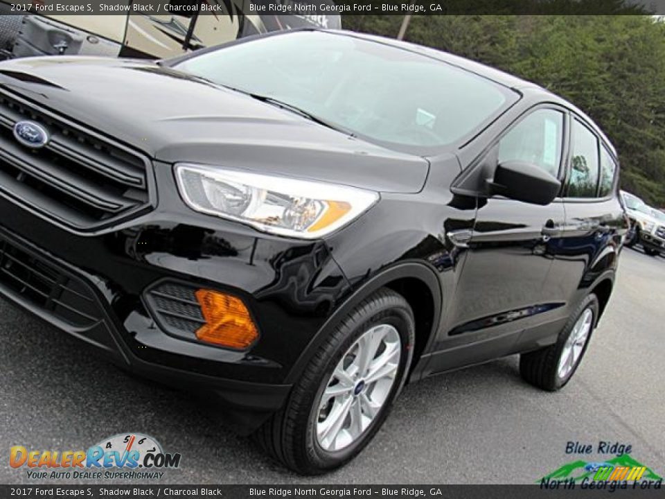 2017 Ford Escape S Shadow Black / Charcoal Black Photo #31