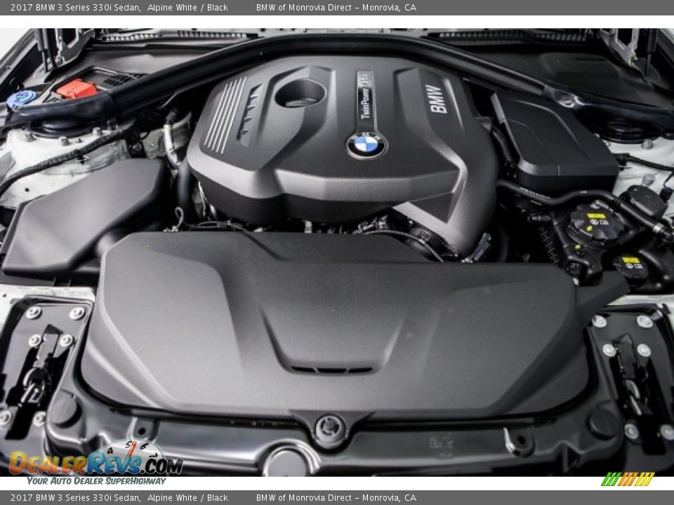 2017 BMW 3 Series 330i Sedan 2.0 Liter DI TwinPower Turbocharged DOHC 16-Valve VVT 4 Cylinder Engine Photo #8