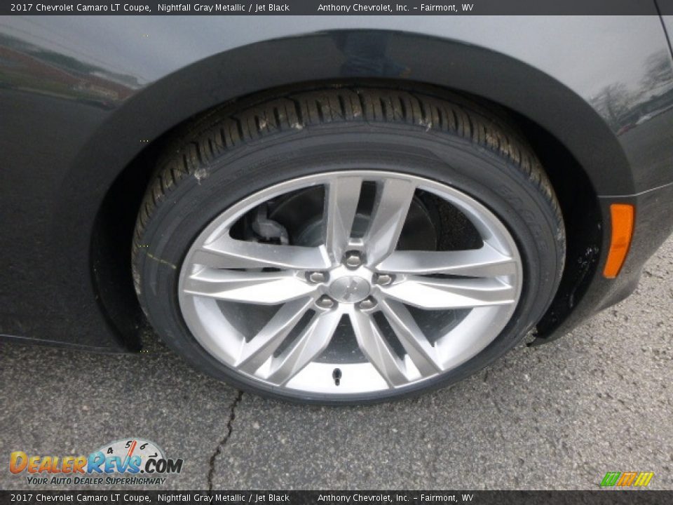 2017 Chevrolet Camaro LT Coupe Nightfall Gray Metallic / Jet Black Photo #2