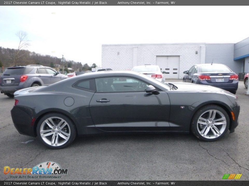 2017 Chevrolet Camaro LT Coupe Nightfall Gray Metallic / Jet Black Photo #3