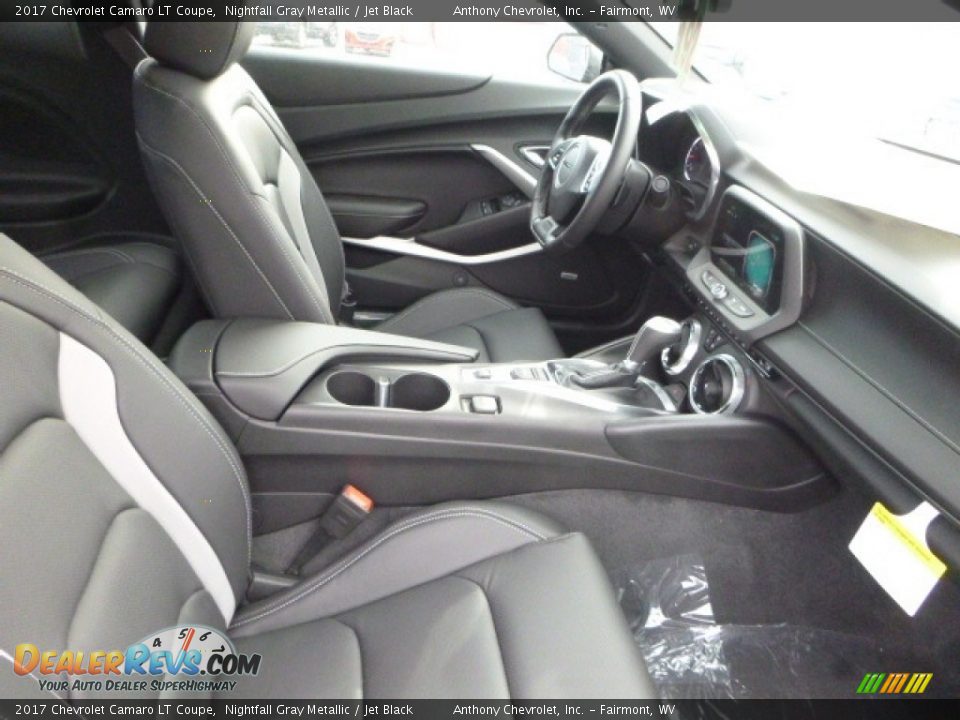 2017 Chevrolet Camaro LT Coupe Nightfall Gray Metallic / Jet Black Photo #4