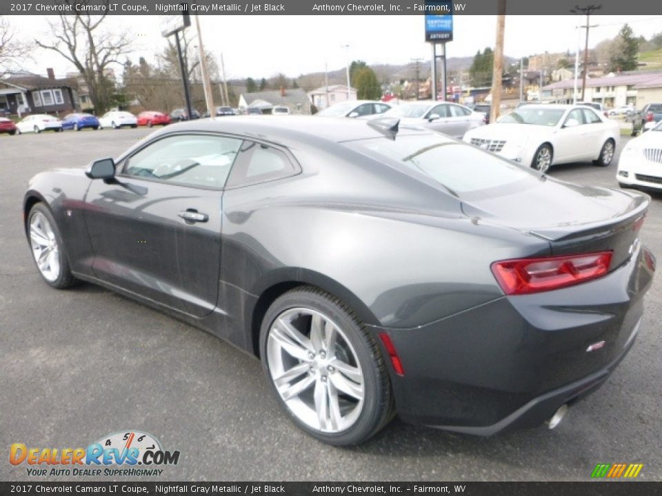 2017 Chevrolet Camaro LT Coupe Nightfall Gray Metallic / Jet Black Photo #10