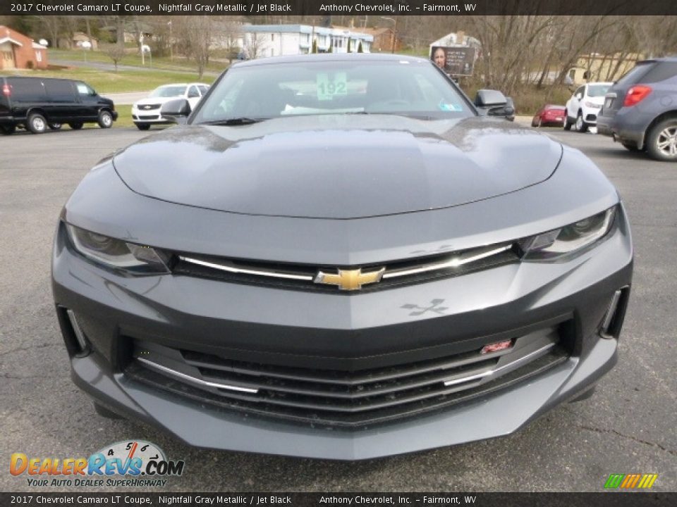 2017 Chevrolet Camaro LT Coupe Nightfall Gray Metallic / Jet Black Photo #13