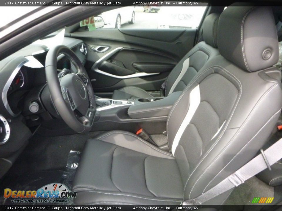 2017 Chevrolet Camaro LT Coupe Nightfall Gray Metallic / Jet Black Photo #14