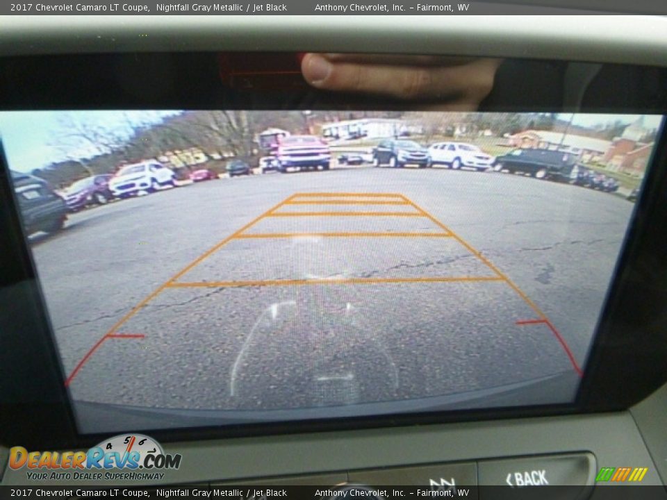 2017 Chevrolet Camaro LT Coupe Nightfall Gray Metallic / Jet Black Photo #19